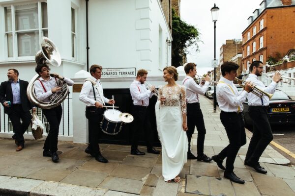 Pop Brass Band Wedding Hire